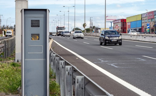 Speed camera in Spain
