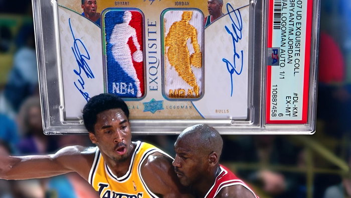 Michael Jordan is considered the NBA's greatest player in history. Kobe Bryant is considered legendary | Credit: @sportscardinv/X