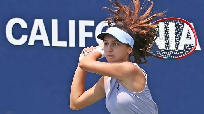 Julieta Pareja has become the youngest female tennis player in history to play in the US Open | Credit: julietapareja09/Instagram