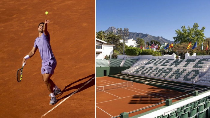 Carlos Alcatraz at Puente Romano, Marbella.