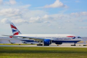 British Airways plane