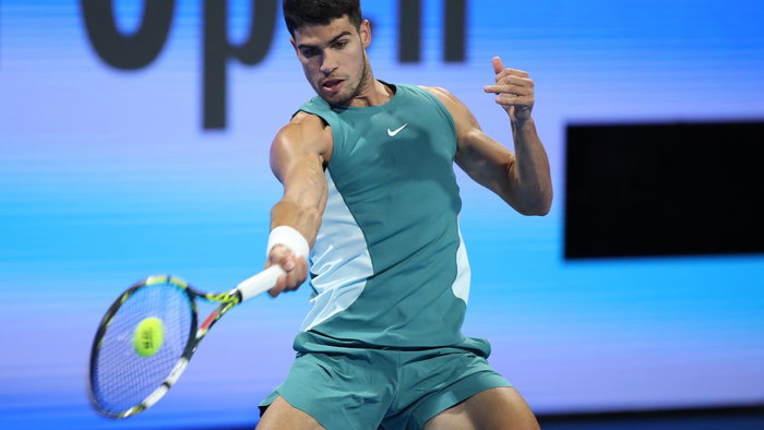 For Carlos Alcaraz, this was his sixth ATP title this year | Credit: Colin McPhedran/Shutterstock