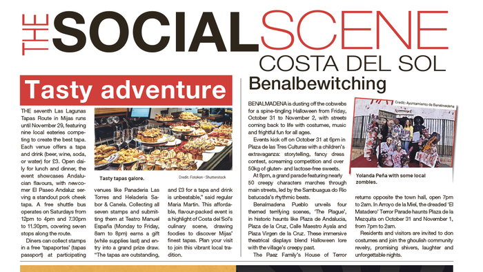 Social Scene Costa del 30 Oct – 5 Nov 2025 Issue 2104