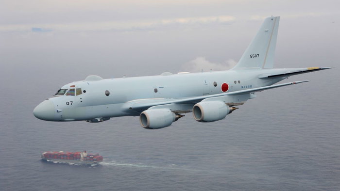 The Kawasaki P-1 aircraft