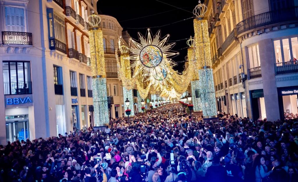 Malaga Christmas Lights: Are They the Best EVER?! You Won't Believe This!
