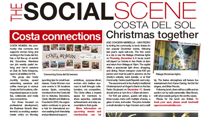 Social Scene Costa del Sol 6 – 12 November 2025 Issue 2105