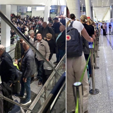 Dentists working on a young boys mouth
