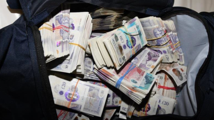 Cash seized in Operation Destabilise