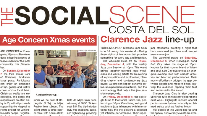 Social Scene Costa del Sol 4 – 10 December 2025 Issue 2109