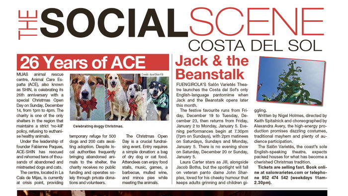 Social Scene Costa del 11 – 17 Dec 2025 Issue 2110