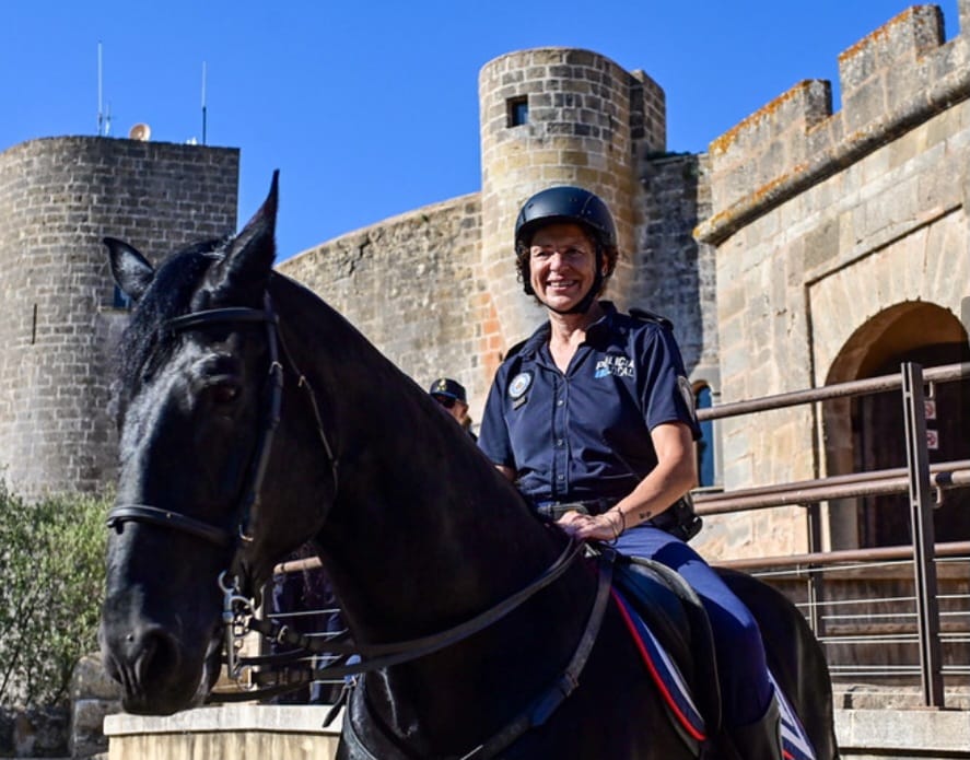 Palma Police Get Tiny Partner! Rescued Pony Joins the Force!
