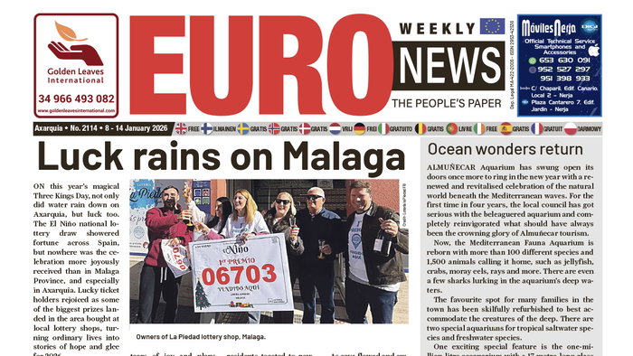 Axarquia 8 – 14 January 2026 Issue 2114