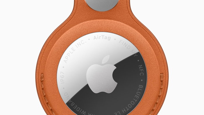 New apple airtag in keyring