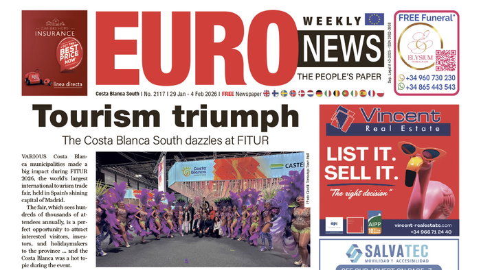 Costa Blanca South 29 January - 4 February 2026 Issue 2117