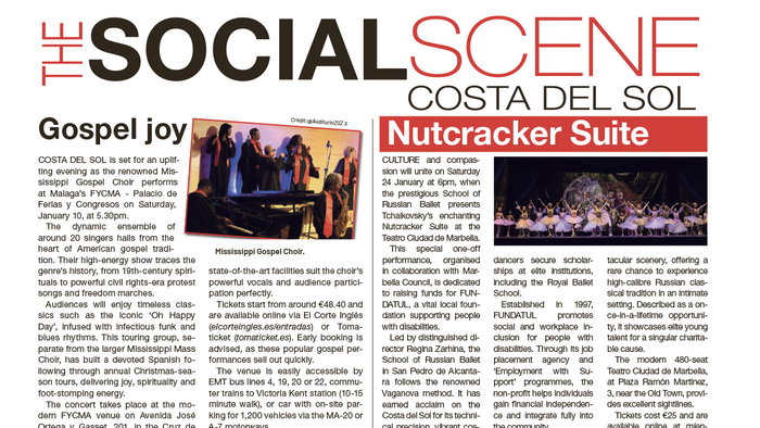 Social Scene Costa del 8 – 14 January 2026 Issue 2114