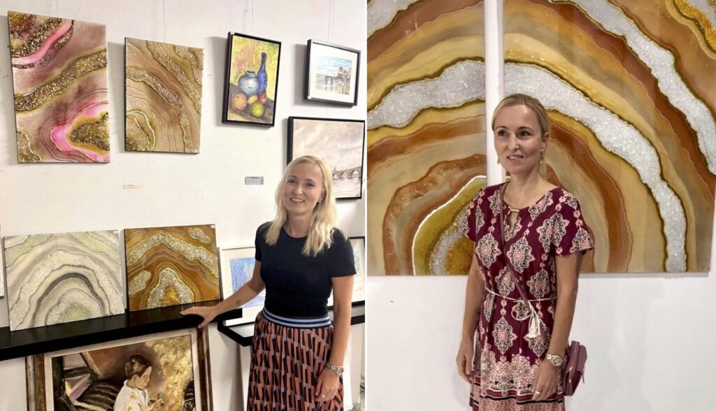 La Cala de Mijas Aglow! Jurikova's Art Stuns Visitors - Don't Miss This!