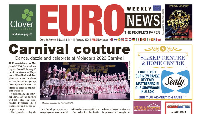 Costa de Almeria 5 - 11 February 2026 Issue 2118