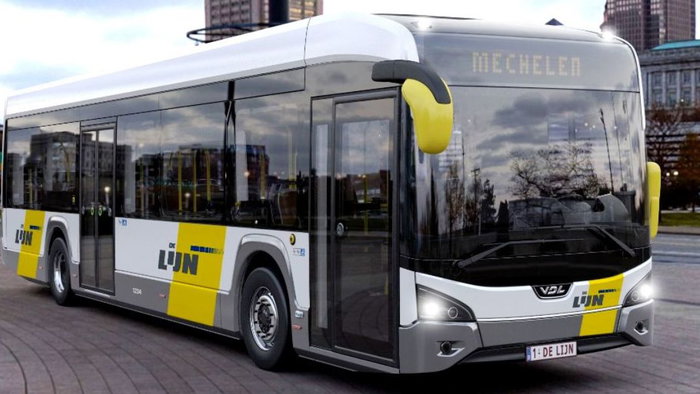 Bus in Belgium