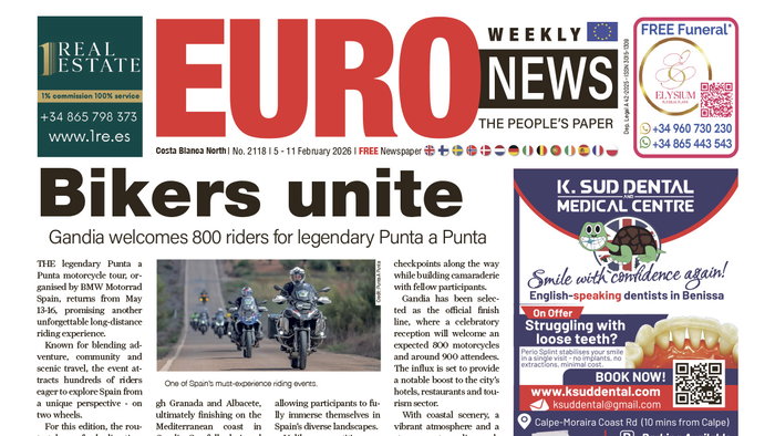 Costa Blanca North 5 - 11 February 2026 Issue 2118