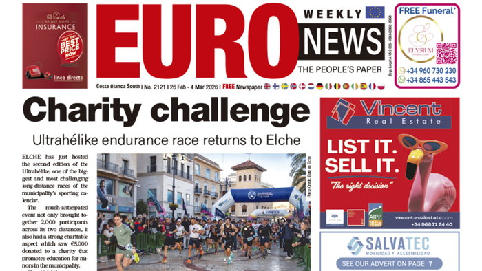 Costa Blanca South 26 February – 4 March 2026 Issue 2121