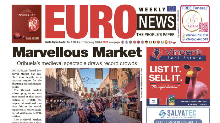 Costa Blanca South 5 - 11 February 2026 Issue 2118