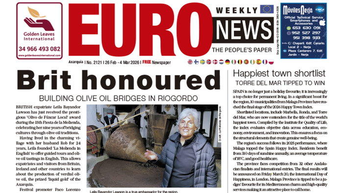 Axarquia 26 February – 4 March 2026 Issue 2121