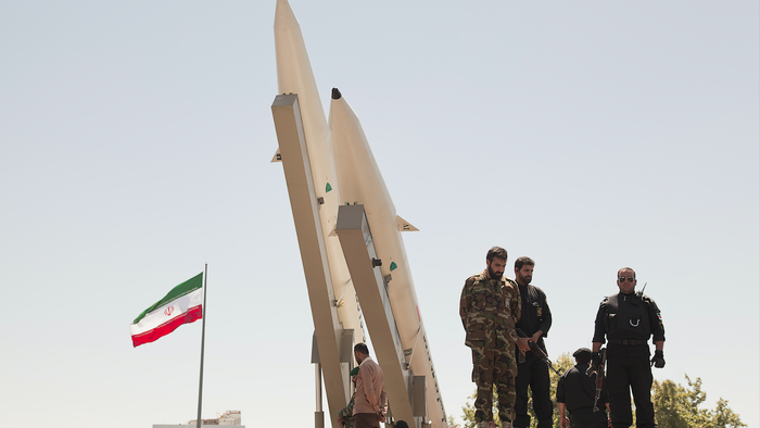 Quds Day rally, Display middleware missiles, Zulfiqar rocket, Iranian Revolutionary Guards