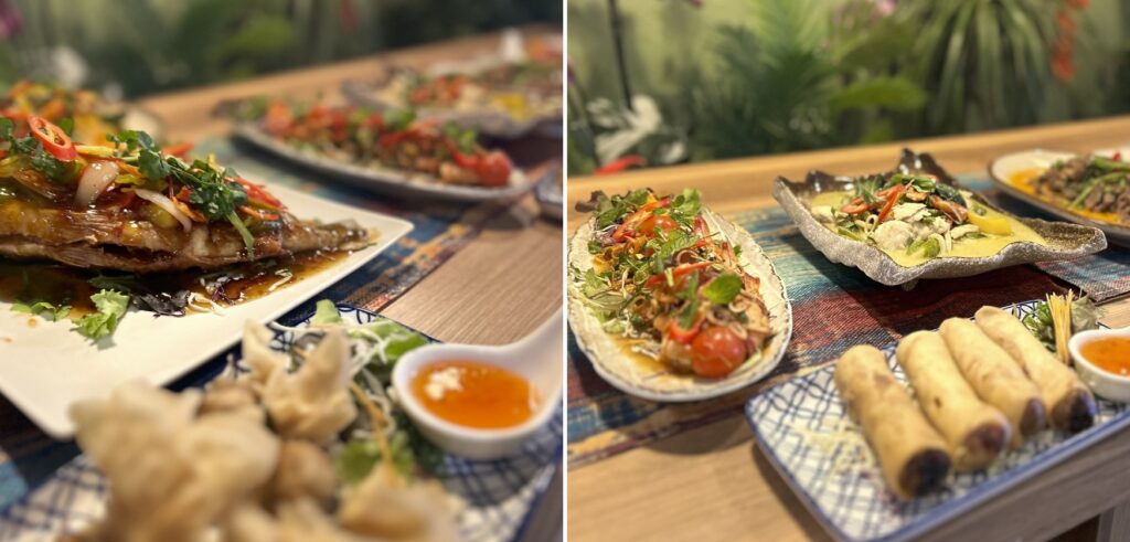 Delicious delights on offer at Thai Garden.