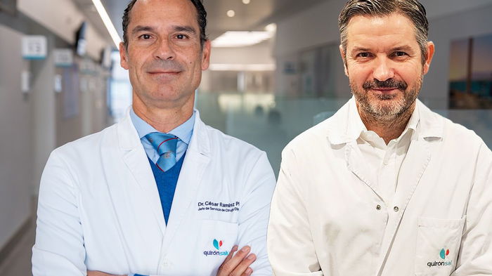 Dr César Ramirez and Dr Luis Casáis.