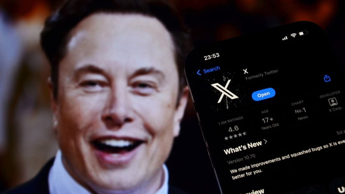 Elon Musk and the X app