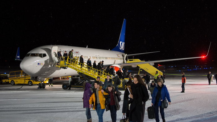 Flight going nowhere tonight.