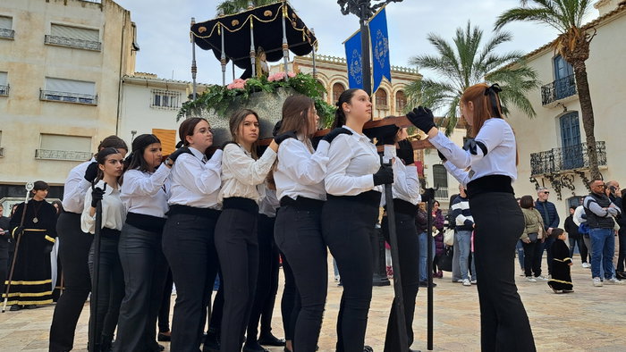 Children’s procession during Albox Holy Week
