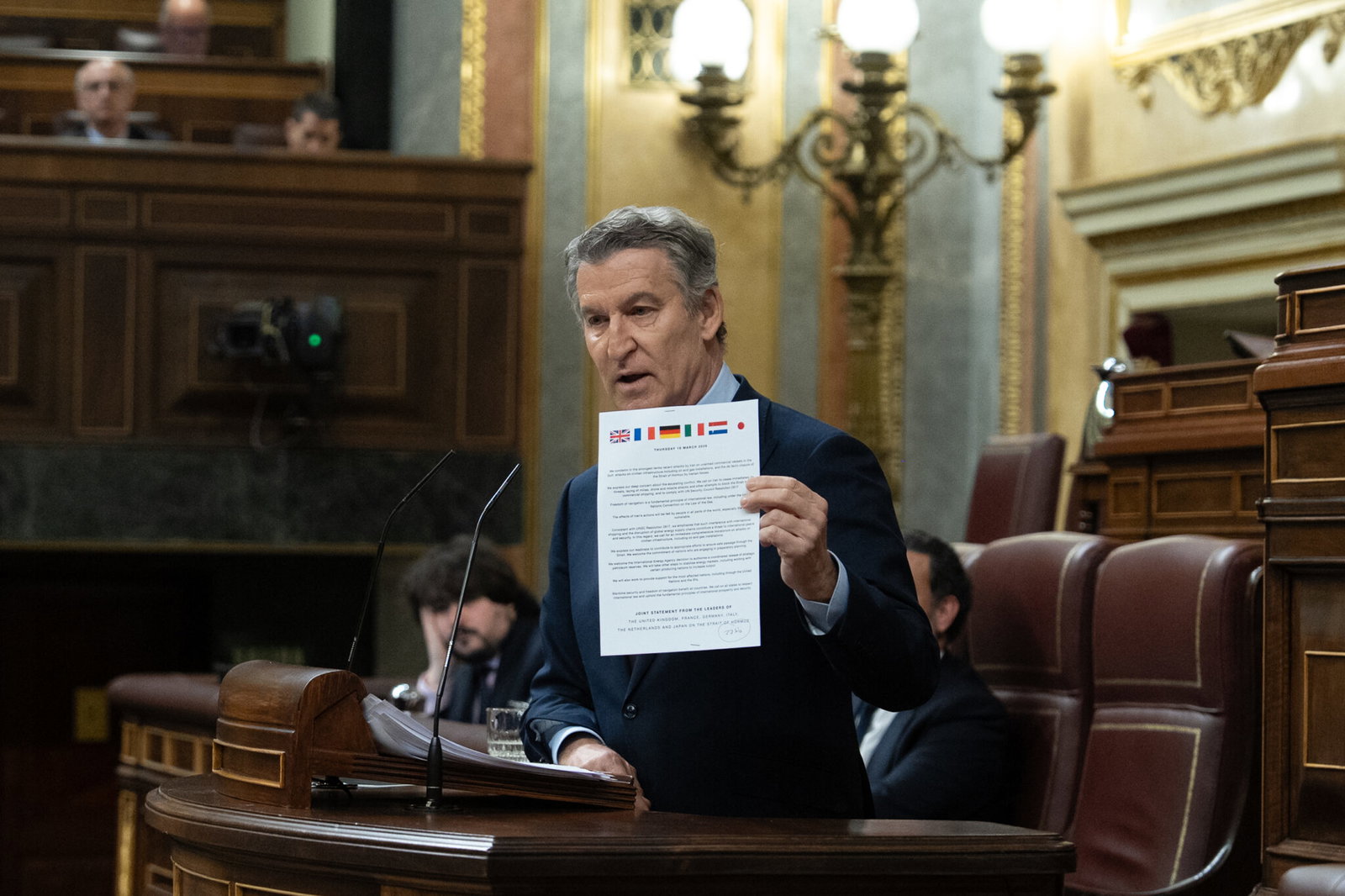 Spain’s opposition accuses Sánchez of ‘sham pacifism’ in defence spending clash