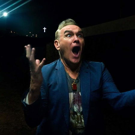 Front of the new Morrissey album.