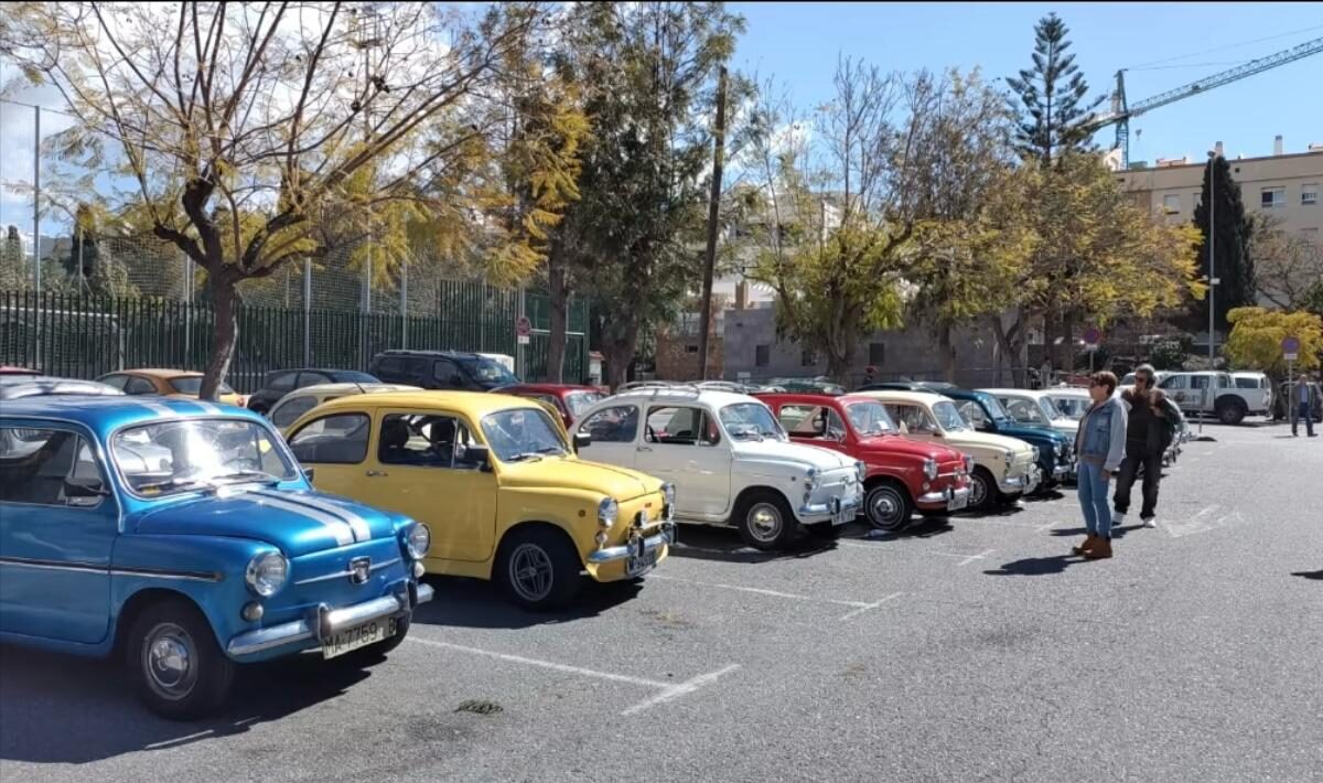 Vintage Seat 600 Convoy Rekindles Golden Memories For Nerja Retirees