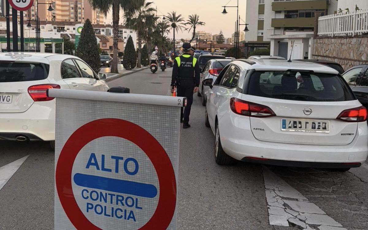 Fuengirola Police Initiate Easter Holidays With Zero-tolerance Checks On Drivers