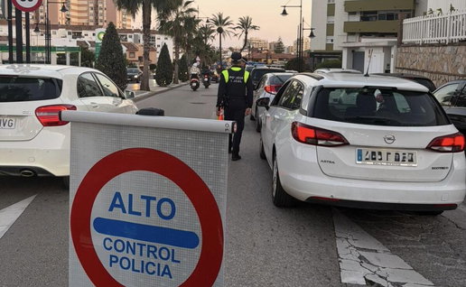 Random stops by Fuengirola police.