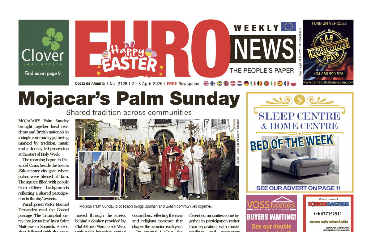 Costa de Almeria newspaper 1 - 7 Apr 2026