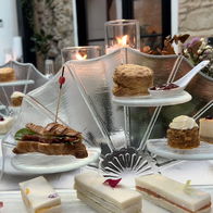 Afternoon tea at La Fonda