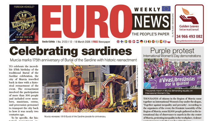 Costa Calida 12 – 18 March 2026 Issue 2123