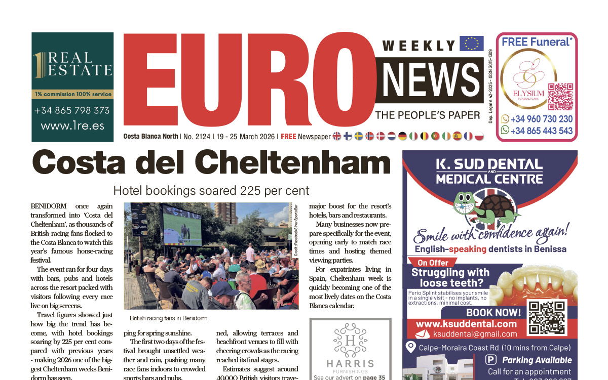 Costa Blanca North Newspaper 19 - 25 Mar 2026