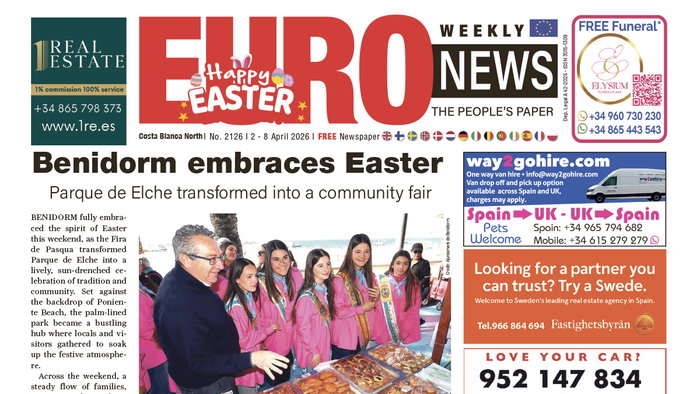 Costa Blanca North 2 - 8 April 2026 Issue 2126