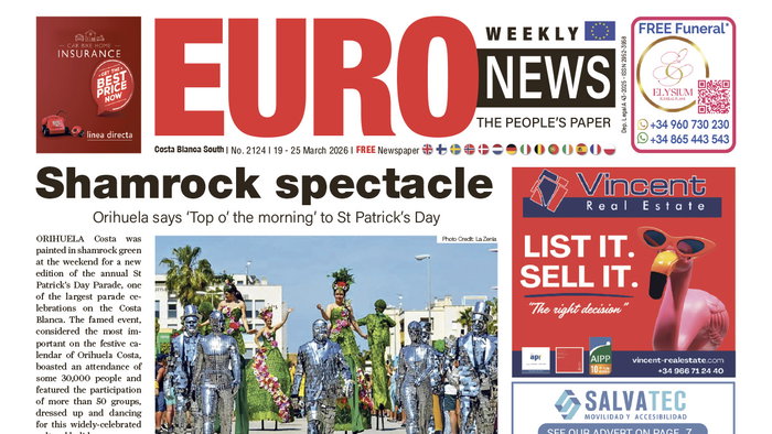 Costa Blanca North 19 - 25 March 2026 Issue 2124