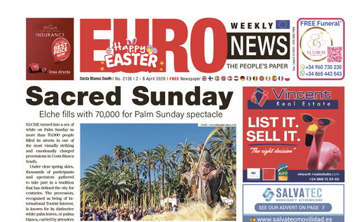 Costa Blanca South 2 - 8 April 2026 Issue 2126