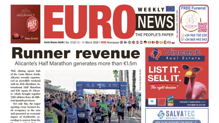 Costa Blanca South 5 - 11 February 2026 Issue 2122
