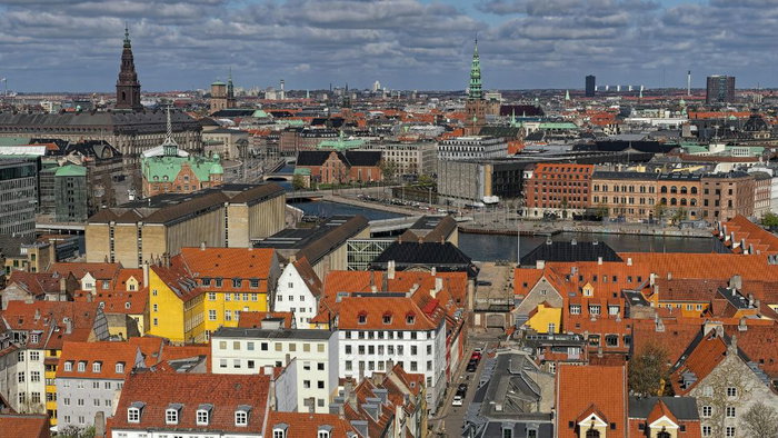 Copenhagen, the capital of Denmark