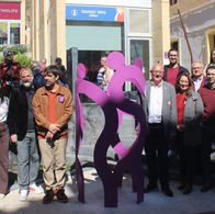 Striking new sculpture to mark International Women's Day