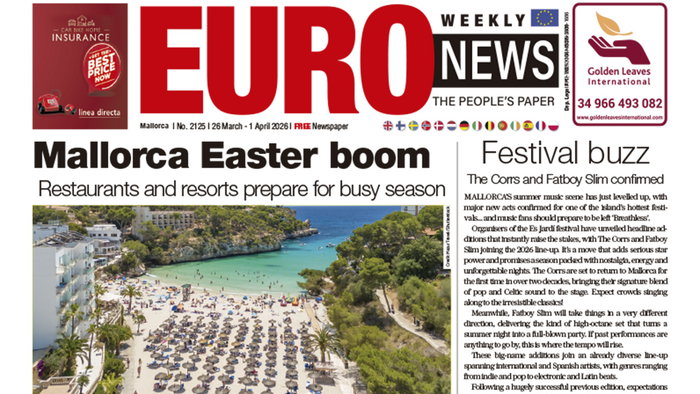 Mallorca 26 March – 1 April 2026 Issue 2125