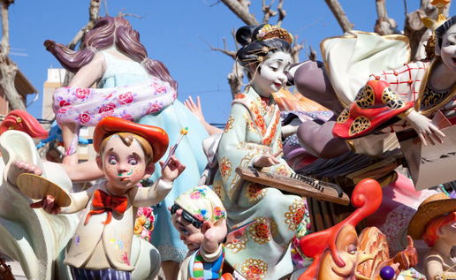 Fallas in Denia
