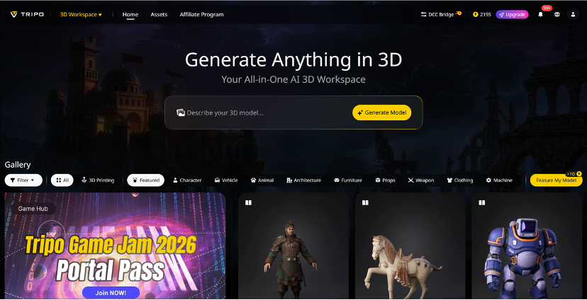 From concept to creation: How Tripo Studio is democratising 3D design